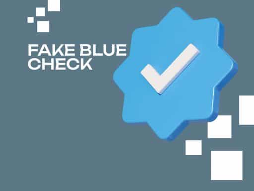 Fake Blue Check