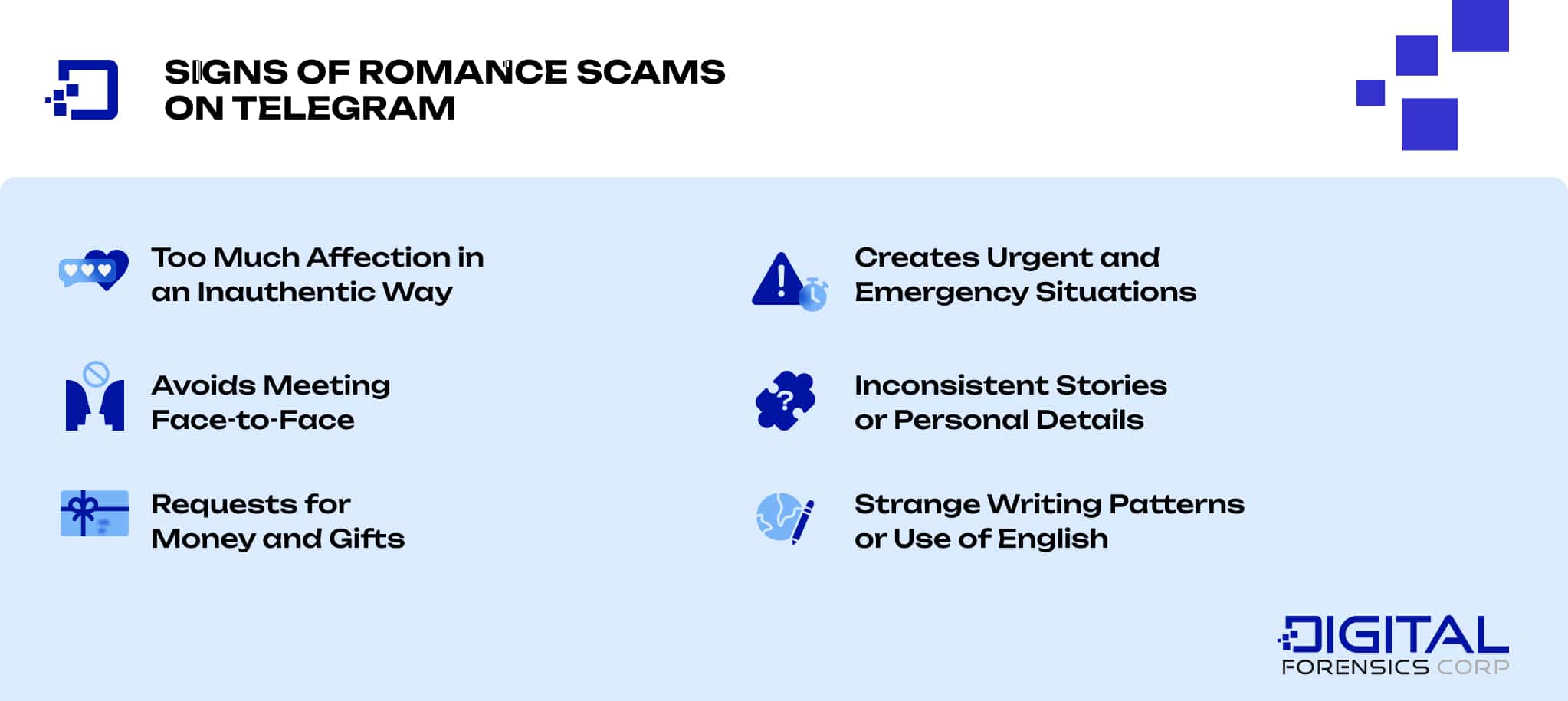 Signs of Romance Scams on Telegram