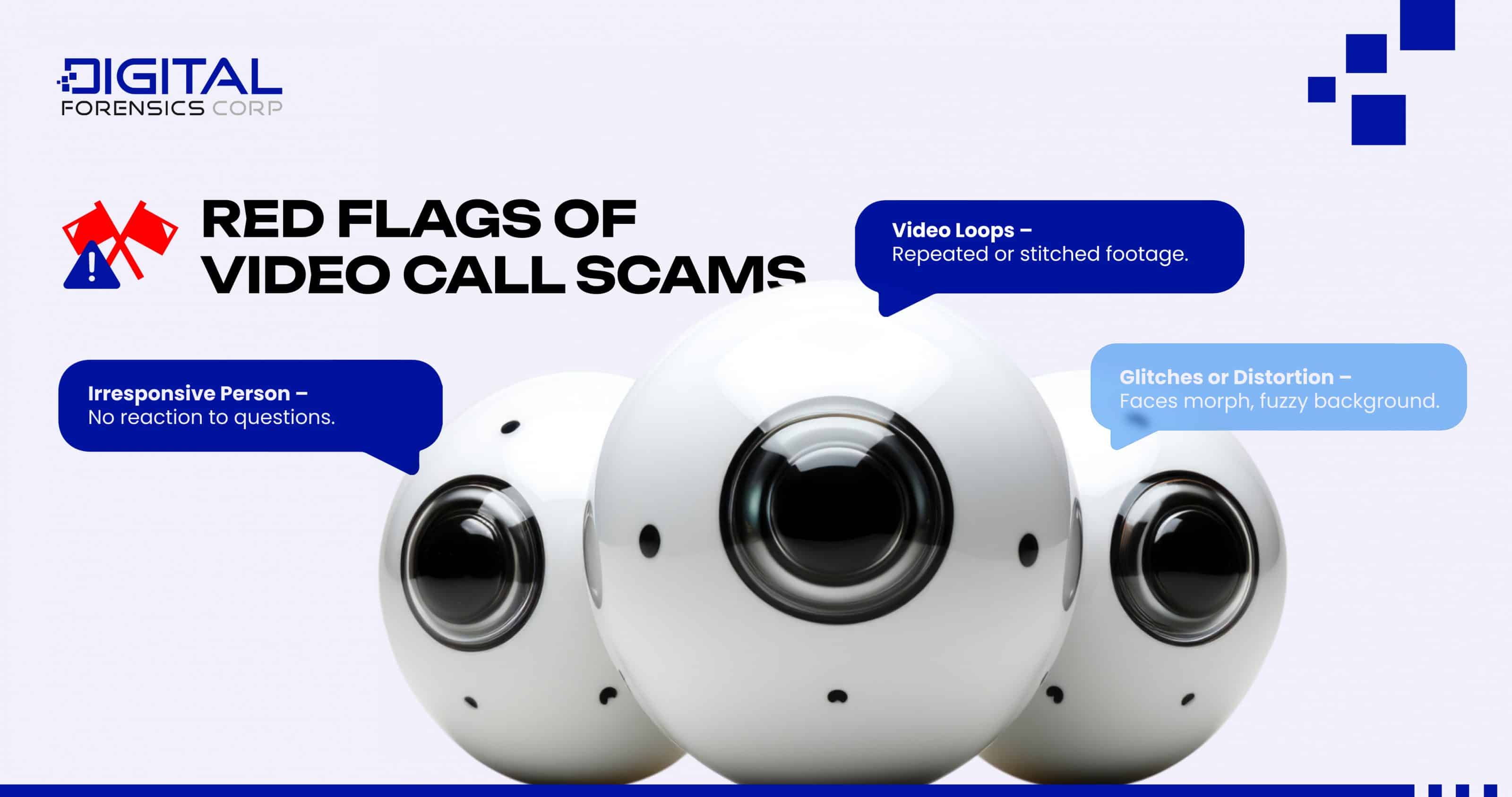 Red Flags of Video Call Scams - Infographics