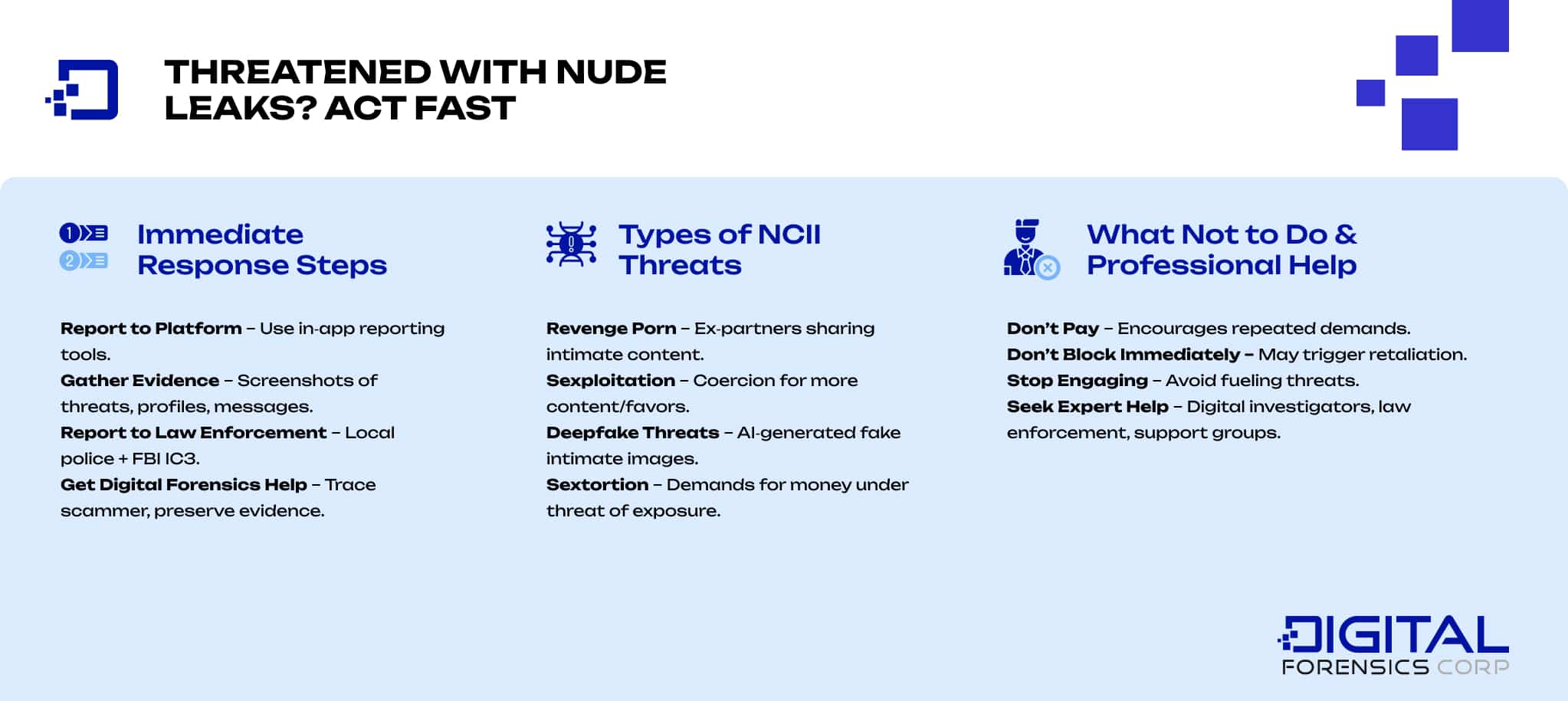 Threatened With Nude Leaks - Act Fast