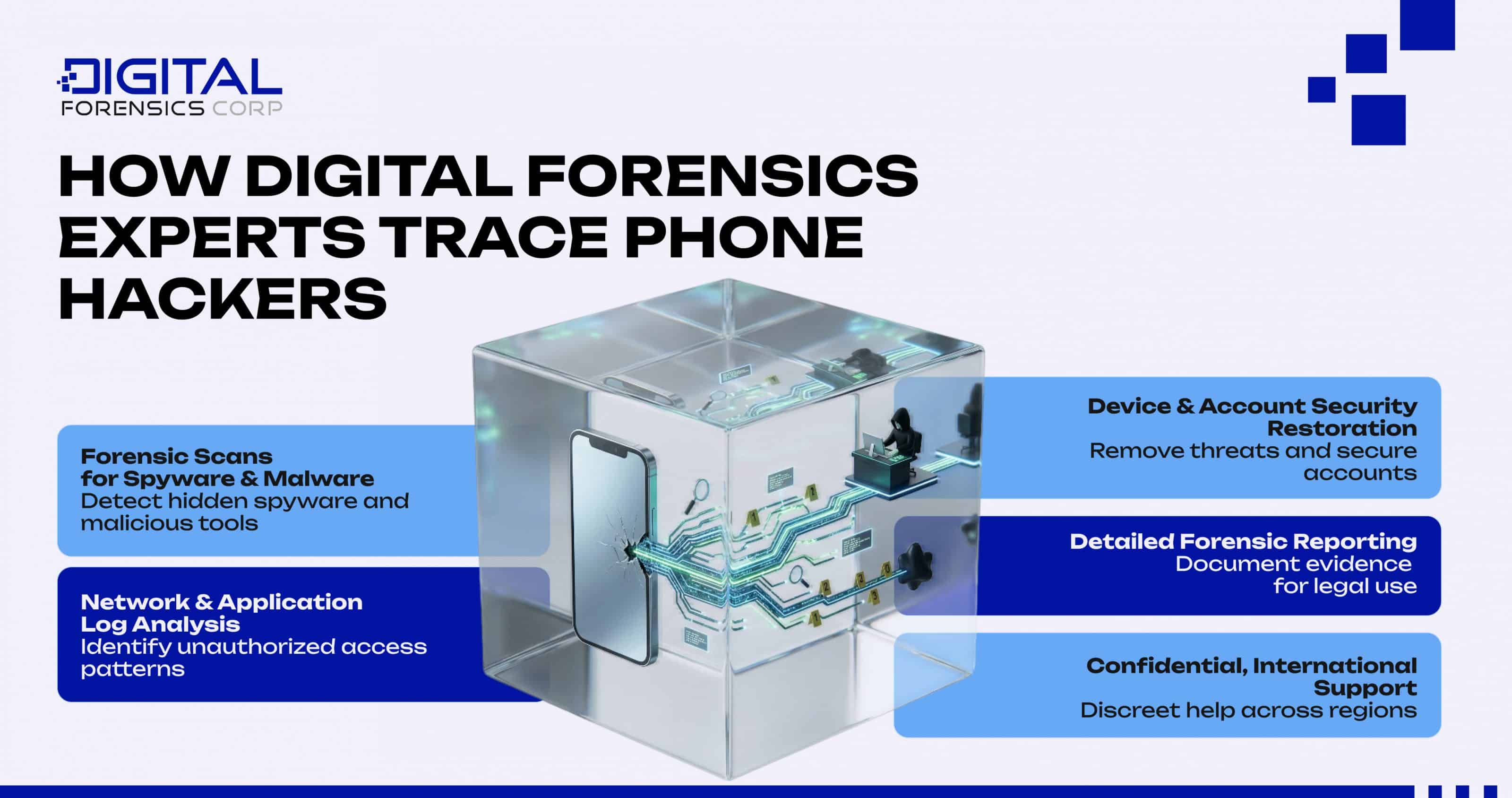 How Digital Forensics Experts Trace Phone Hackers