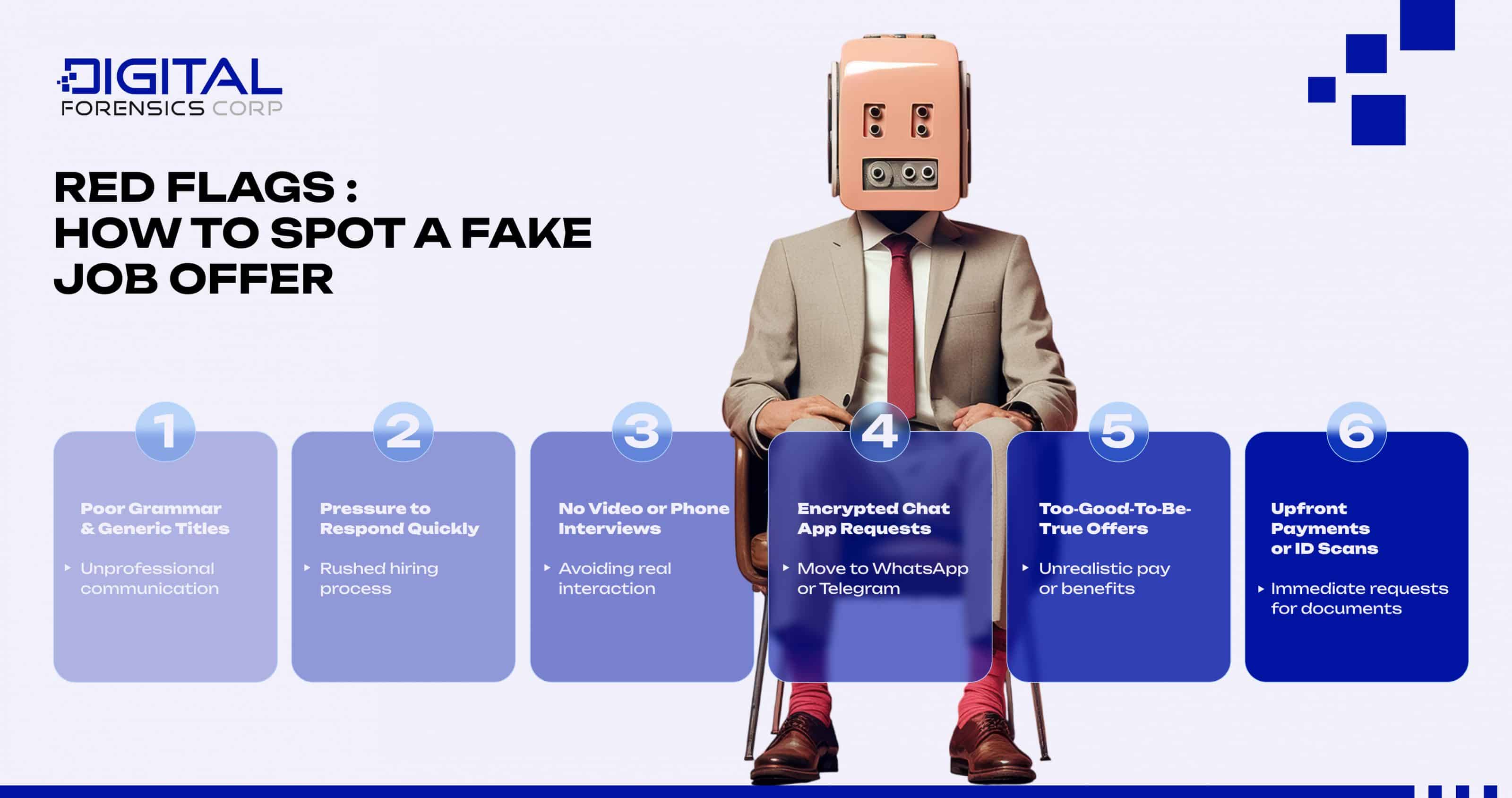 Red Flags How to Spot a Fake Job Offer