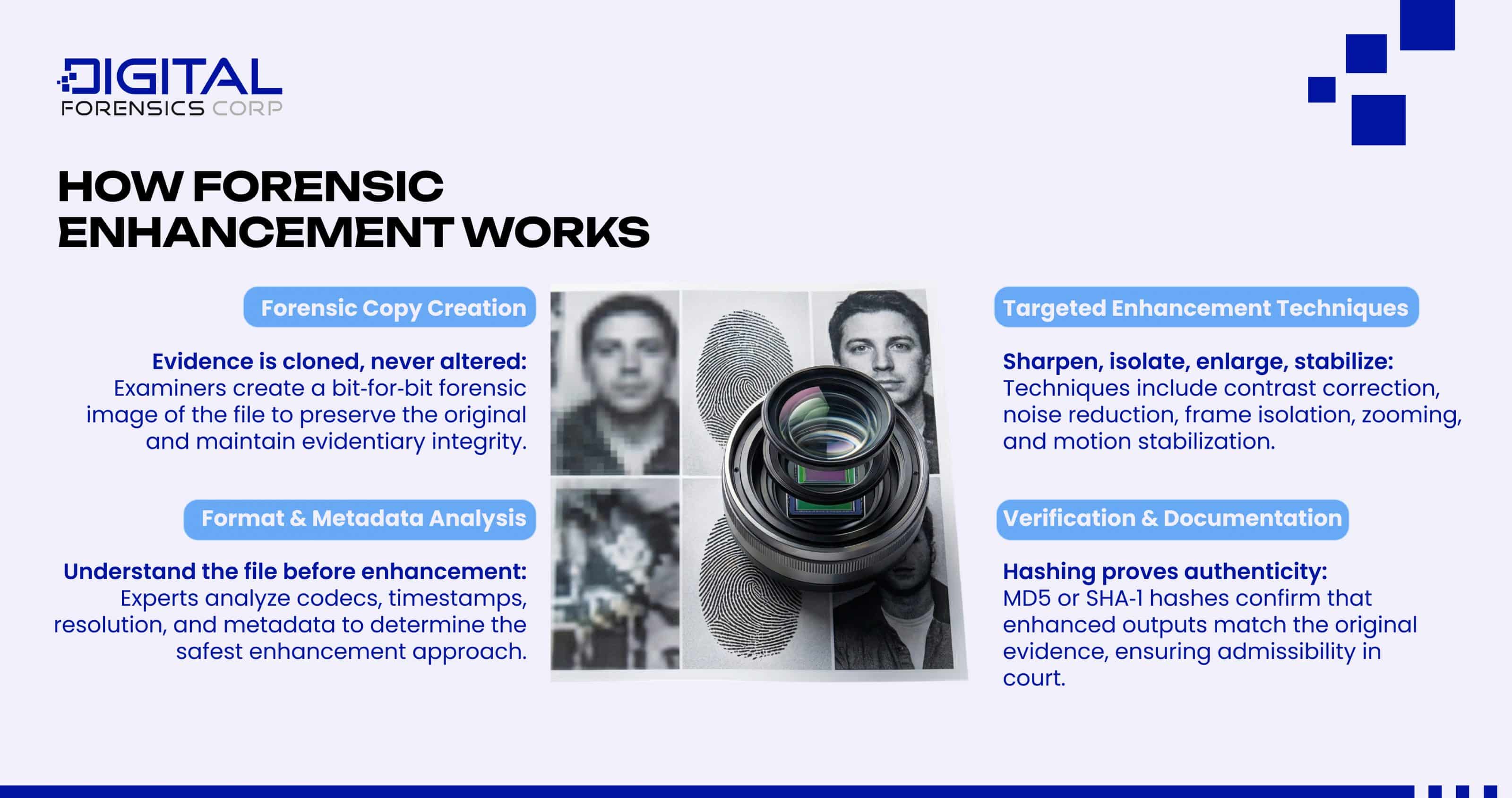 How Forensic Enhancement Works