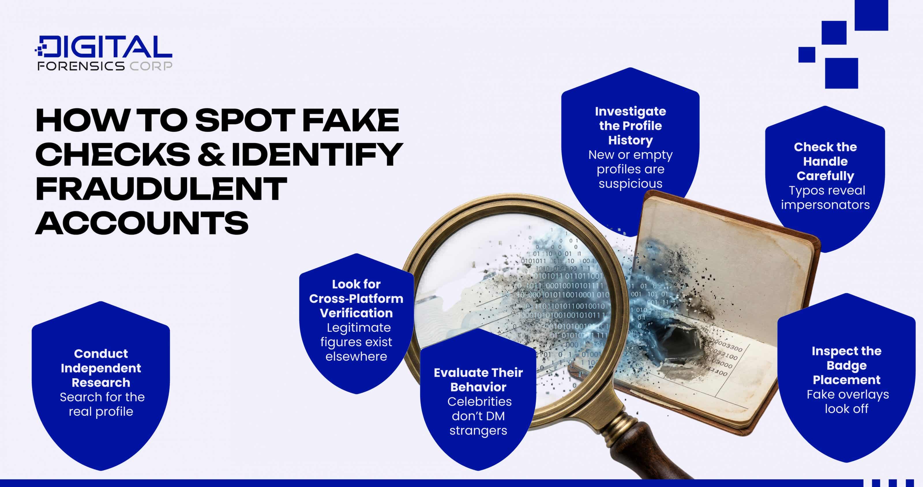 How to Spot Fake Checks & Identify Fraudulent Accounts