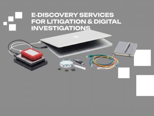 E‑Discovery Services for Litigation & Digital Investigations