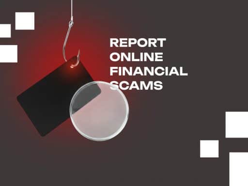report online financial scams