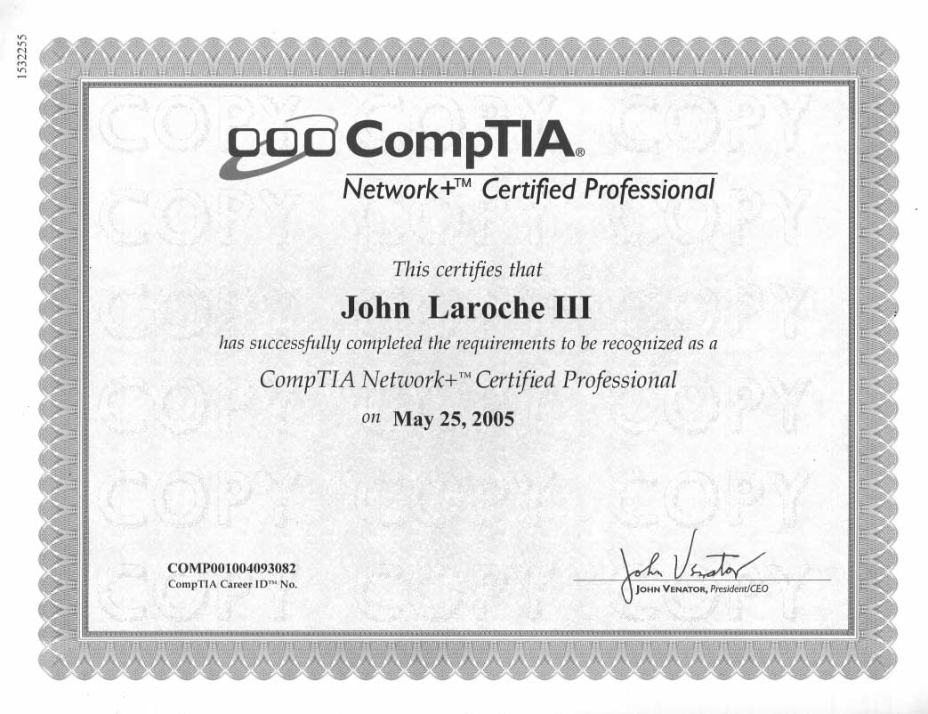 CompTIA Network+ Certified Experts